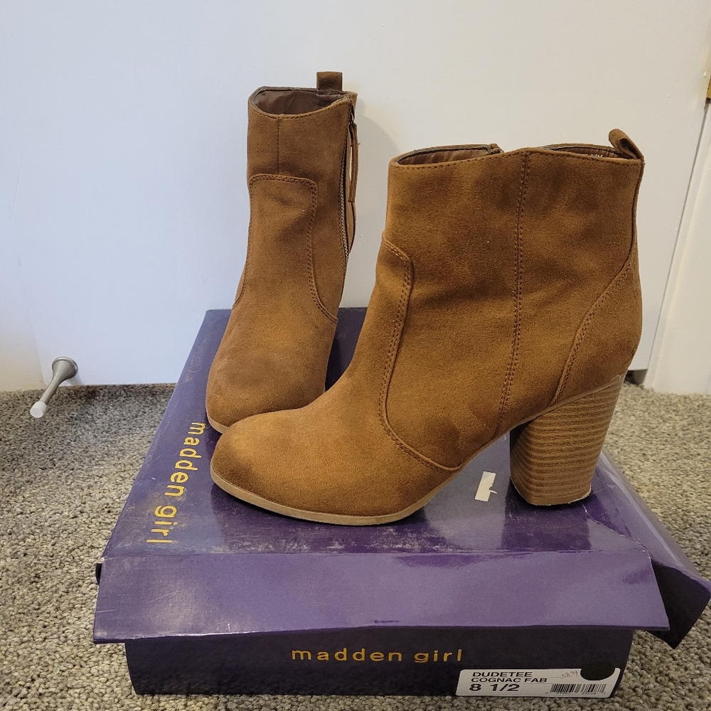 Suede Ankle Boots